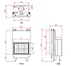Сталева топка Regal Fire Flat Architectural 80 Architectural 80 фото