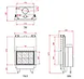 Сталева топка Regal Fire Flat Architectural 80 Architectural 80 фото 3