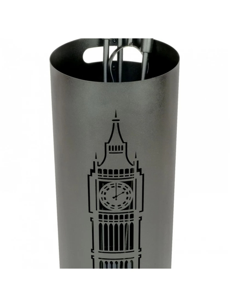 Набор для камина &laquo;Big Ben&raquo; + ручка из натуральной кожи FERRUM- В фото