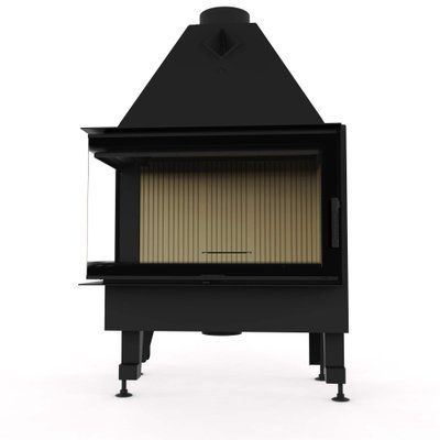 Каминная топка M-FIRE 80 угловая левая (17kW) M-FIRE 80 L фото