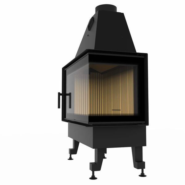 Камінна топка M-FIRE 80 кутова права (17kW) M-FIRE 80 Р фото