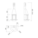 Потолочная печь пристенная Traforart Arlet frontal Traforart Arlet frontal  фото 6