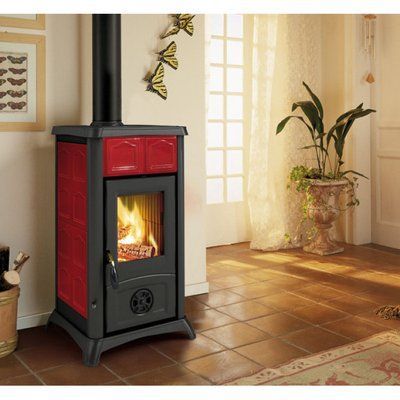 Дровяная печь La Nordica EMILIANA (CERAMICA ELEGANCE - BORD) La Nordica GEMMA BOD фото