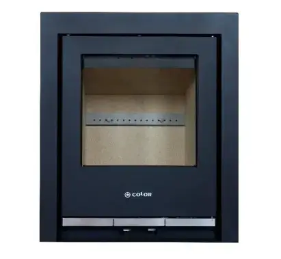 Компактная каминная топка Color Stove IS5I BLACK STEEL  Stove IS5I фото