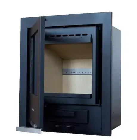 Компактная каминная топка Color Stove IS5I BLACK STEEL  Stove IS5I фото