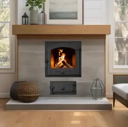 Комплект чавунних дверцят Iron Fire Style 50 485x485 мм + поддувальные 315х165 мм IF STYLE 50 P фото