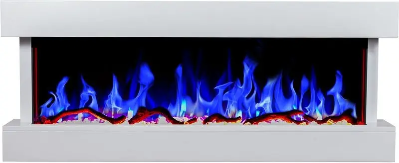 Электрический настенний камин A &mdash; Flame Modena белый A &mdash; Flame Modena фото