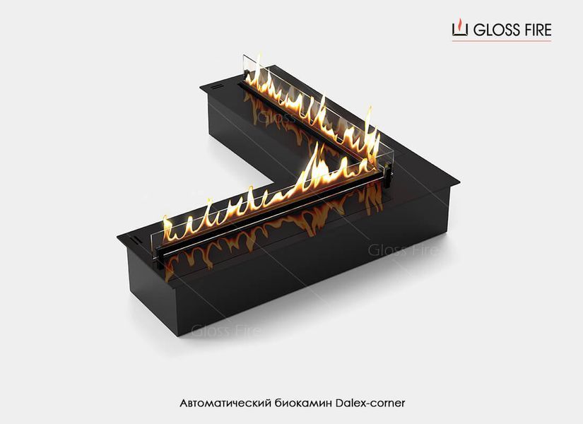 Автоматический биокамин GLOSS FIRE DALEX 600 corner &ndash; арт.01 Сorner 01- 600 фото