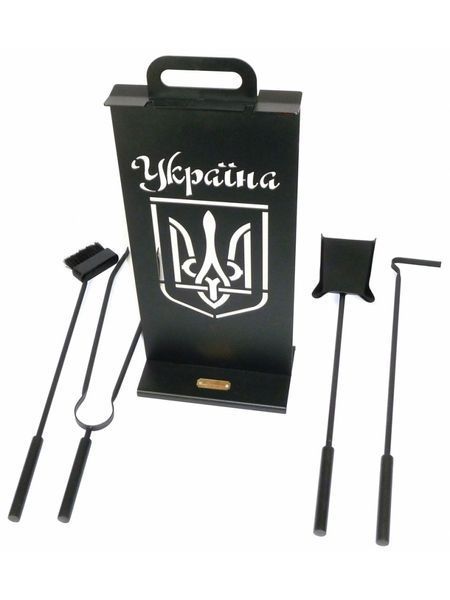 Набір для каміна "Україна" FERRUM- KN 6 фото