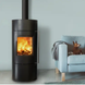 Конвекційна піч овальна Color Stove Si_7 L BLACK STEEL Color Stove Si_7 L фото 1