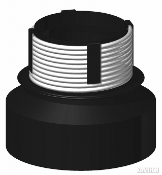 Переходник для керамических дымоходов WKCDN/DC 200, &Oslash; 150-250 WKCDN/DC 200, &Oslash; 150-250 фото