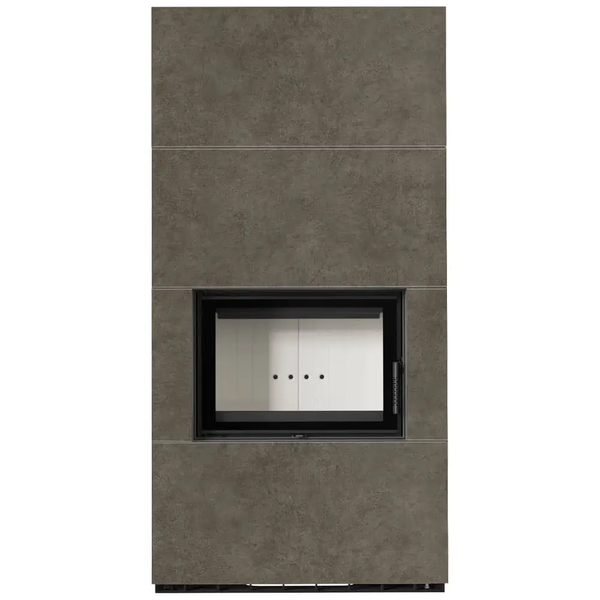 Камин Kratki FLOKI BOX 8 kW &Oslash; 160  з керамогранита ATURALI PIETRA DI SAVOIA FLOKI BOX 8 фото