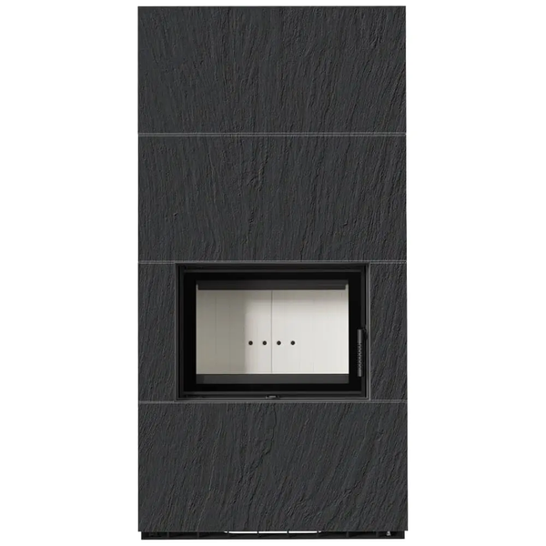 Камин Kratki FLOKI BOX 8 kW &Oslash; 160  з керамогранита ATURALI PIETRA DI SAVOIA FLOKI BOX 8 фото