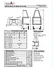 Каминная топка с тремя стеклами Kobok Chopok 2R90 55 LD 550/510-S/450 2R90 55 LD 550/510-S/450 фото