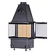 Каминная топка с тремя стеклами Kobok Chopok 2R90 55 LD 550/510-S/450 2R90 55 LD 550/510-S/450 фото 2