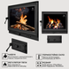 Комплект чугунные дверцы Iron FireNeil 575х495 мм + поддувальные Style 50 315х165 мм IF NEIL P фото 2