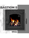 Дверцята для печі Iron Fire Versace  Bastion S 370x400 мм IF Bastion S фото 4