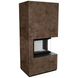 Камин Kratki FLOKI BOX правый 8 kW &Oslash; 160 из керамогранита  FLOKI BOX P фото 12