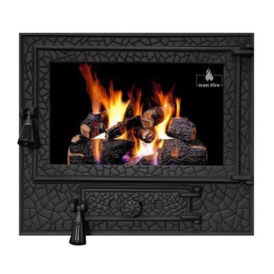 Дверца для печи Iron Fire Versace Panorama LUX 580х500 мм IF Panorama 500 фото