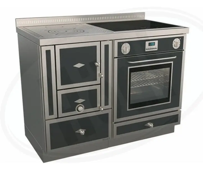 Печка с духовкой на дровах Rizzoli RE 110 combi (плюс газ и электричество)  RE 110 combi фото