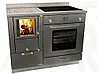 Отопительно варочная печь с духовкой на дровах Rizzoli RVE 105 combi (плюс газ и электричество)  RVE 105 combi фото