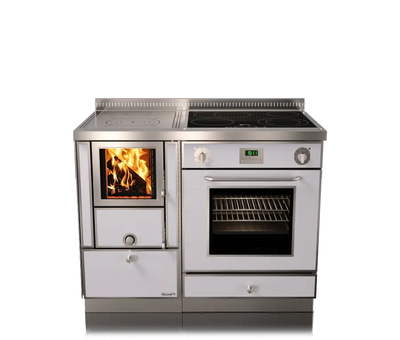 Отопительно варочная печь с духовкой на дровах Rizzoli RVE 105 combi (плюс газ и электричество)  RVE 105 combi фото