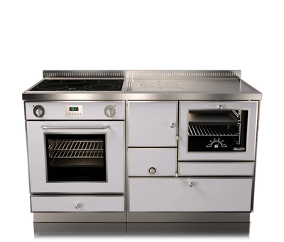 Дровяная варочно отопительная печь Rizzoli RE 140 combi (плюс газ и электричество)  RE 140 combi фото