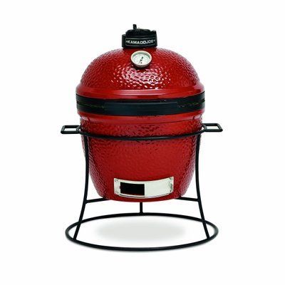 Керамічний вугільний гриль Kamado Joe Jr. Red Kamado Joe Jr. Red фото