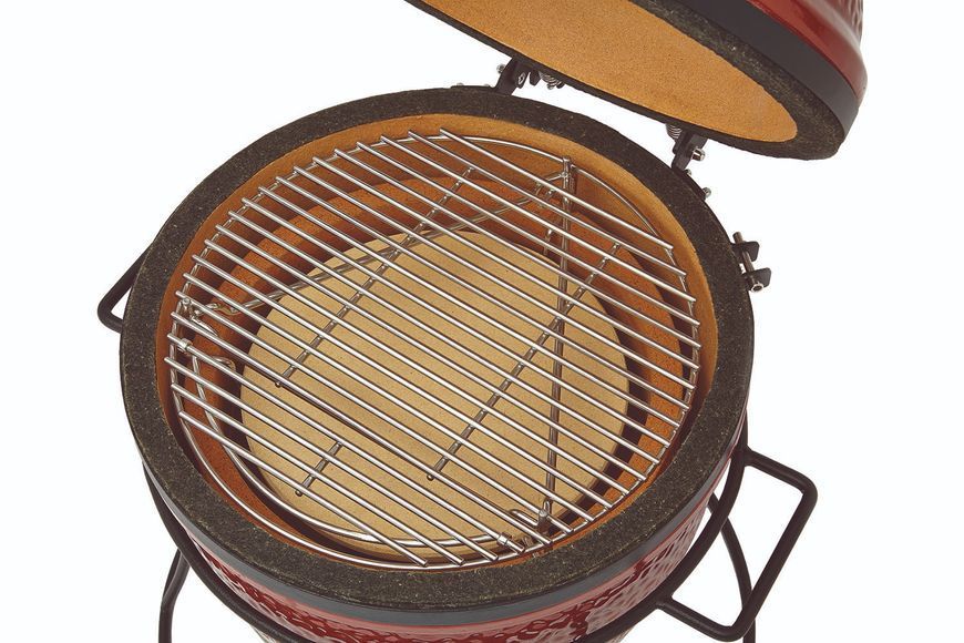 Керамический угольный гриль Kamado Joe Jr. Red Kamado Joe Jr. Red фото