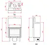 Камінна топка для опалення будинку Regal Fire Flat Majarda D85  Majarda D85 фото
